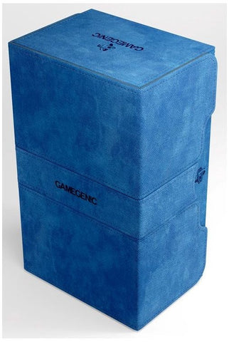 Gamegenic Stronghold Holds 200 Sleeves Convertible Deck Box Blue