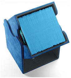 Gamegenic Squire Holds 100 Sleeves Convertible Deck Box Blue