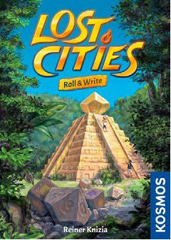 Lost Cities Roll and Write