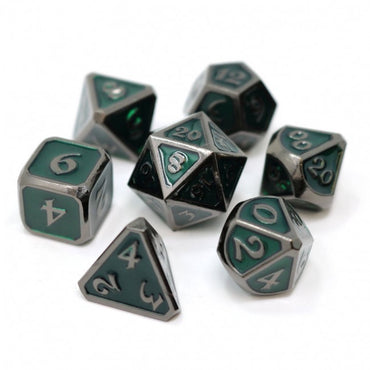 DHD 7 Piece RPG Set: Mythica Sinister Emerald