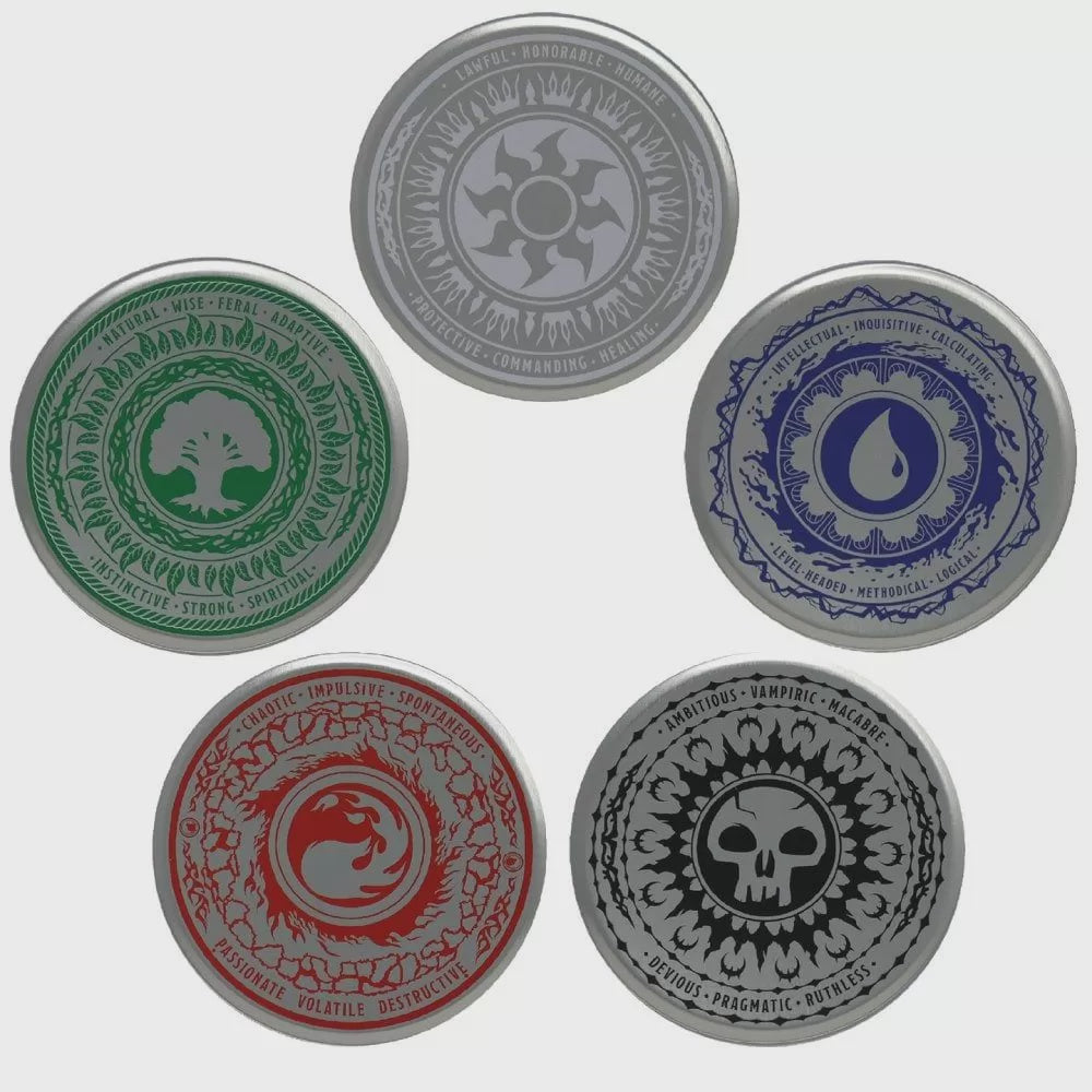Magic the Gathering Set of 5 Coasters