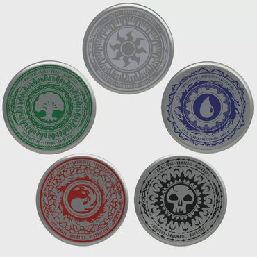 Magic the Gathering Set of 5 Coasters