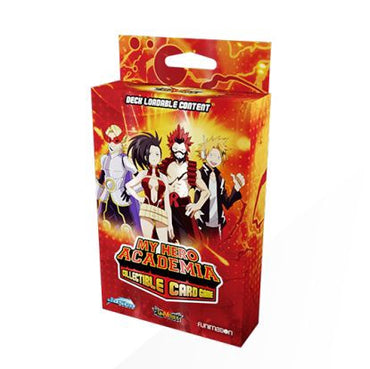 My Hero Academia Collectible Card Game Deck-Loadable Content  Wave 2 Crimson Rampage