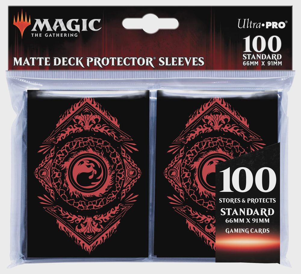 Ultra Pro: D-Pro Sleeves: MTG Mana 7 Mountain (100ct)