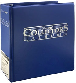 COLLECTOR ALBUM 3" Cobalt Blue (Binder)