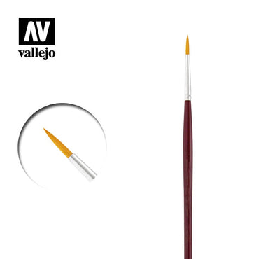 Vallejo Brushes - Round Synthetic Brush N0. 1