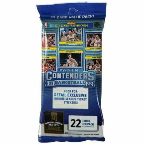 2021-22 Contenders Basketball Fat Pack (1 pack)