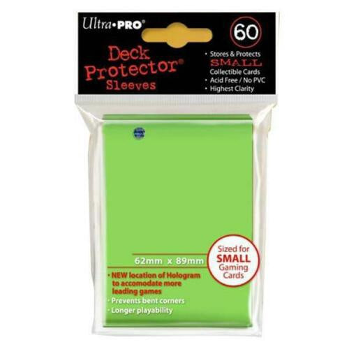 Ultra Pro - Mini Deck Protectors Lime Green 60 Count