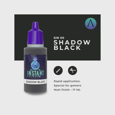 Scale 75 Instant Colors Shadow Black 17ml (00)