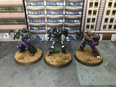Bot War - Mercenaries Splashdamage, Ammodump, Redoubt (Metal)