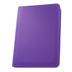 STEALTH 9 Pocket Zip Trading Card Binder - Purple