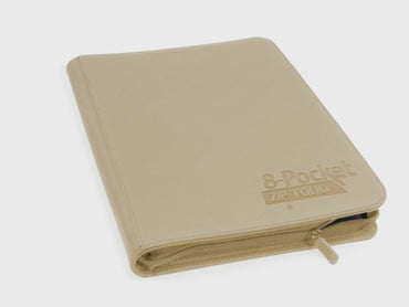 Ultimate Guard 8-Pocket ZipFolio XenoSkin Sand Folder