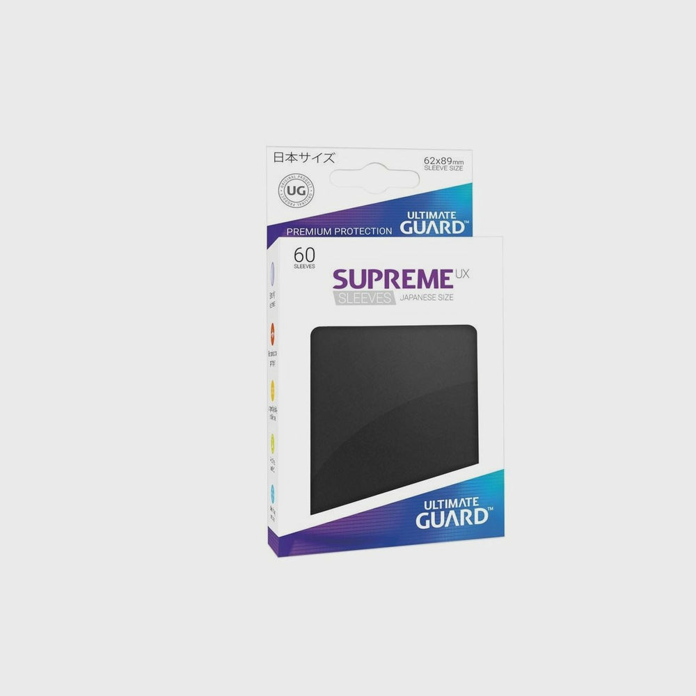 Ultimate Guard Supreme UX Sleeves Japanese Size Black (60)