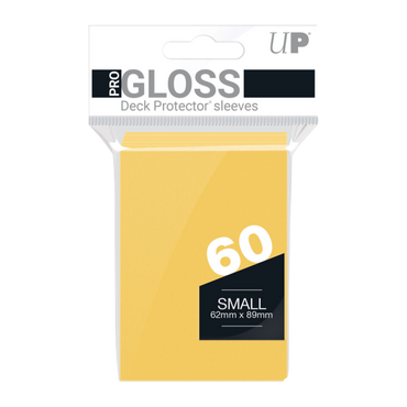 DECK PROTECTORS SMALL - 60ct Yellow - Gloss