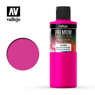 Vallejo Premium Colour - Fluorescent Magenta 200ml