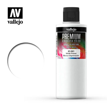 Vallejo Premium Colour - White Primer 200ml