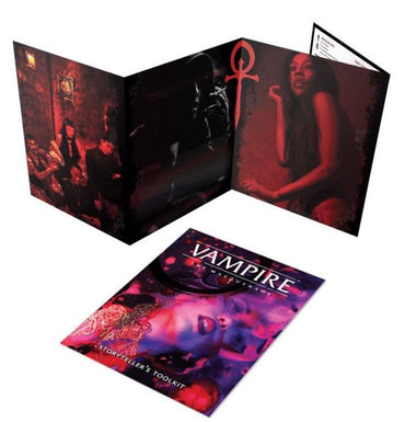 Vampire the Masquerade RPG 5th Edition Storytellers Screen & Toolkit