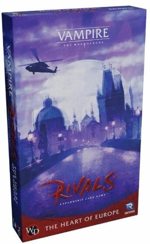 Vampire The Masquerade RPG Rivals Expandable Card Game The Heart of Europe