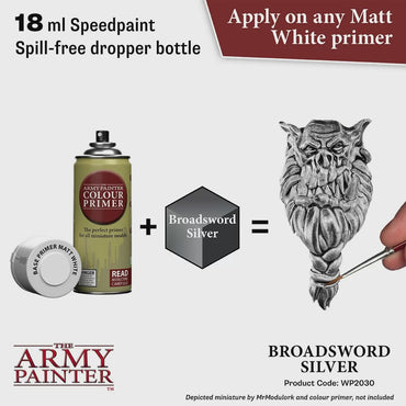 Army Painter Speedpaint 2.0 - Broadsword Silver 18ml