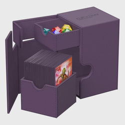 Ultimate Guard Flip n Tray 100+ XenoSkin Monocolor Purple Deck Box